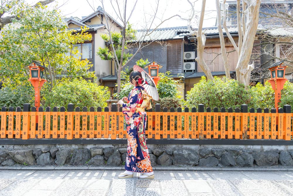 成人式前撮り京都ロケーション撮影プランのコース