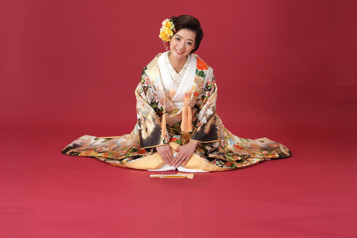 京都ウェディングフォトスタジオ撮影