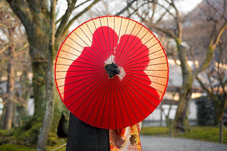 京都・東福寺で結婚式前撮り