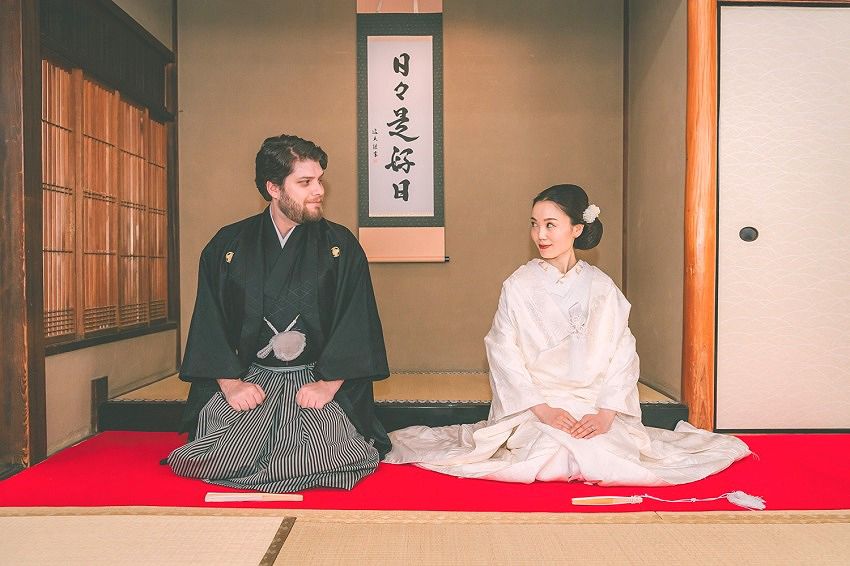 婚礼京町家室内撮影
