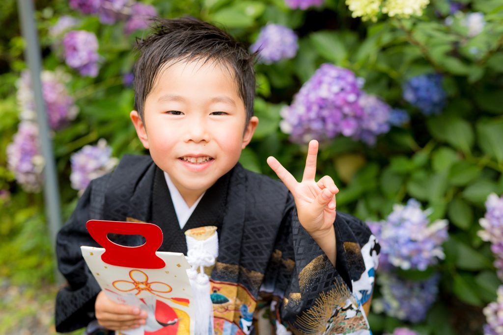 七五三ロケーション撮影祈禱姿