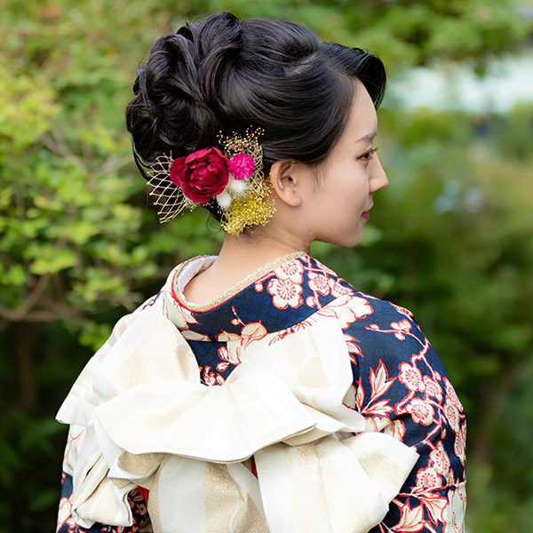 振袖ヘアカタログ